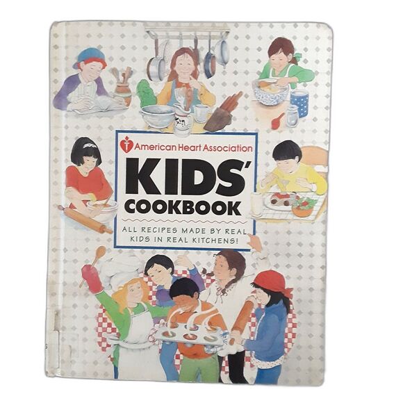 American Heart Association Kids' Cookbook Mary WInston hardcover 1993 - Picture 1 of 5